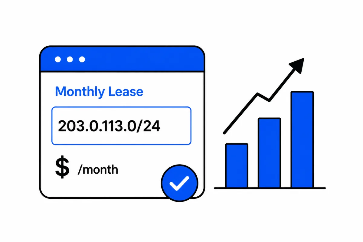 How monthly IPv4 leasing helps startups scale without heavy upfront costs