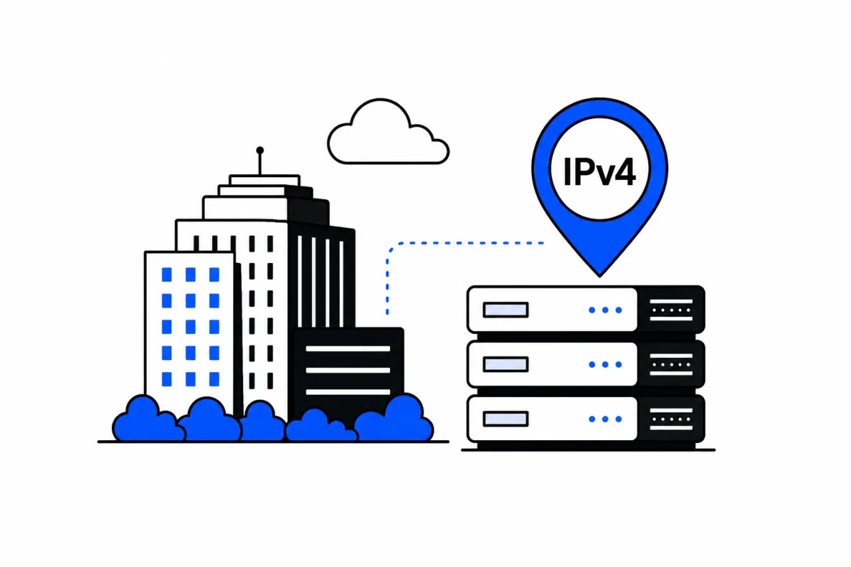 When does a company need leased IPv4 addresses?