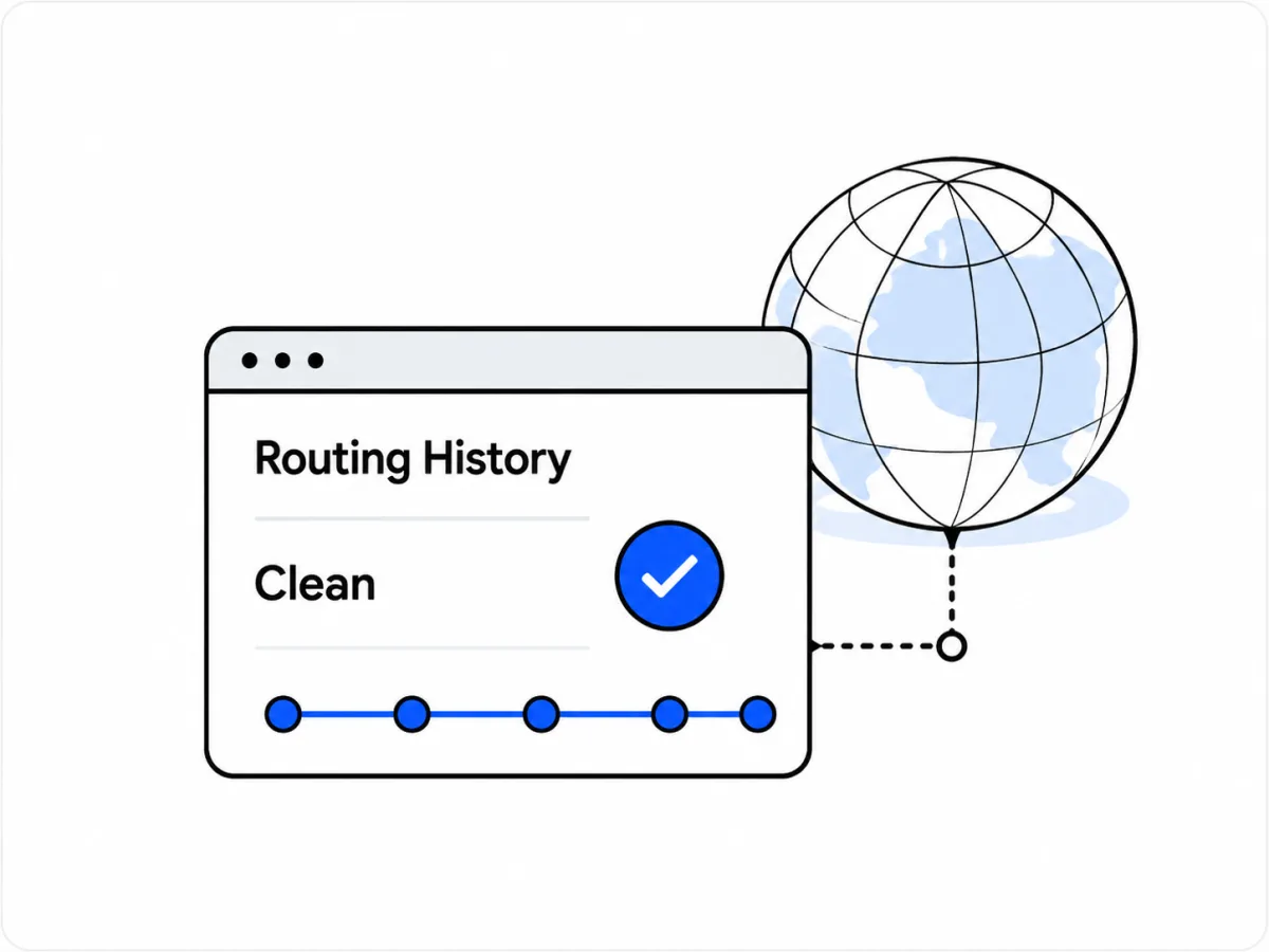 Why clean routing history matters when renting IPv4 addresses