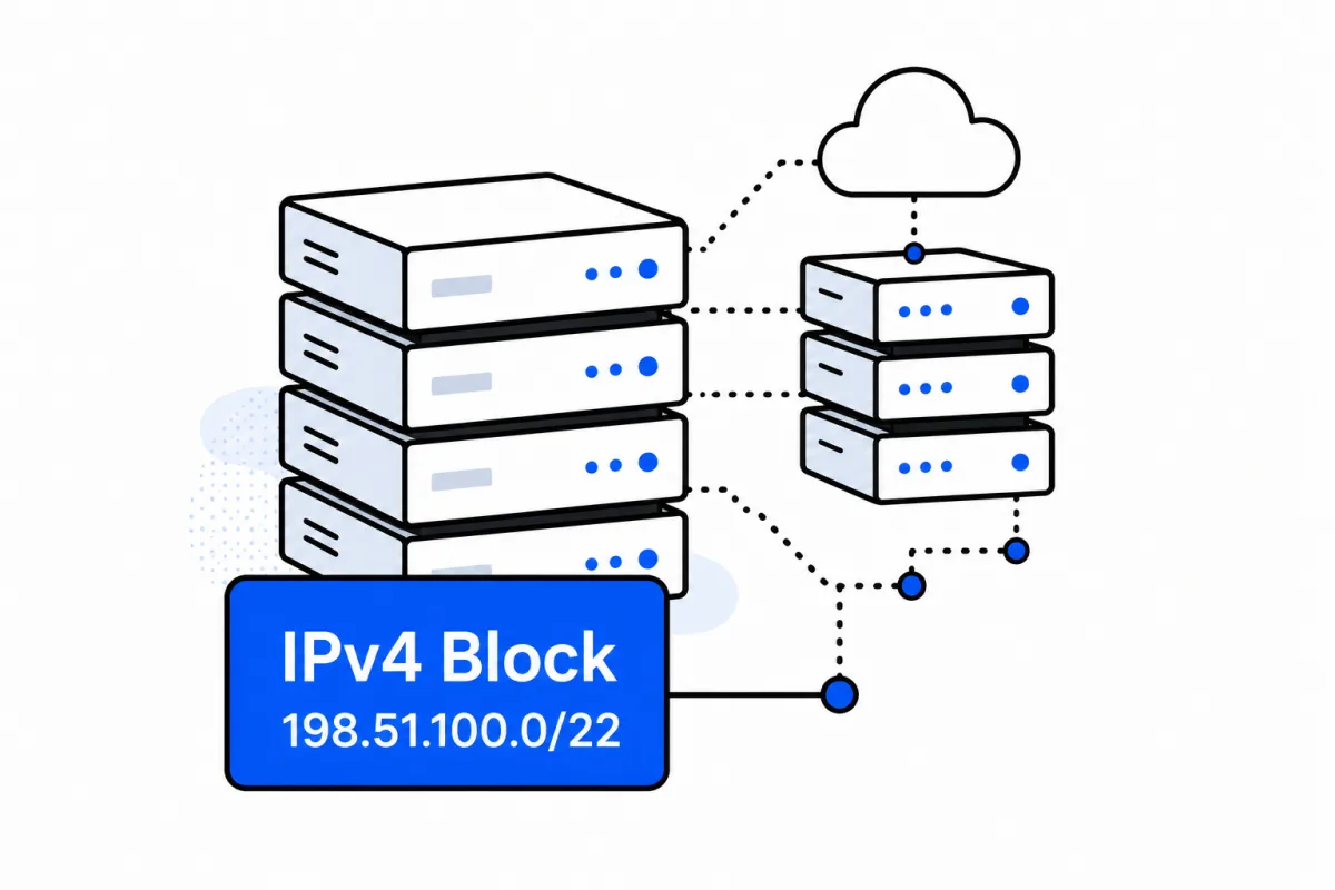 Why hosting providers rent IPv4 blocks for short-term infrastructure growth